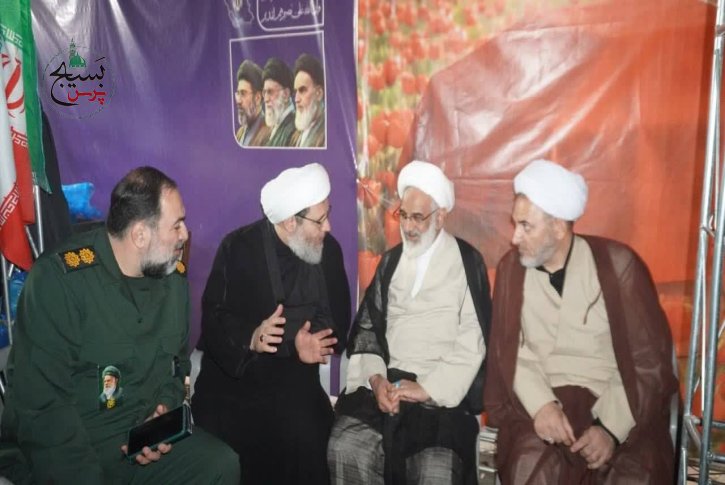 تصاویر حضور نمایندگی ولی فقیه کل سپاه در کنار امت